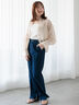 フレアデニムパンツ《2025summer catalog item》（サックスブルー/ブルー）｜Te chichi TERRASSE（テチチ テラス）通販