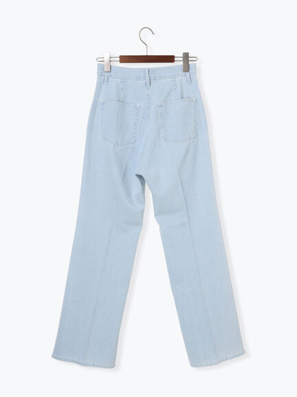 フレアデニムパンツ《2025summer catalog item》（サックスブルー/ブルー）｜Te chichi TERRASSE（テチチ テラス）通販