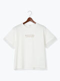 型押しプリント袖切替Tシャツ（オフホワイト）｜Te chichi TERRASSE（テチチ テラス）通販