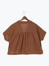テーラーカラー羽織りシャツ《2025summer catalog item》（オフホワイト/チャコールグレー/ブラウン）｜Te chichi TERRASSE（テチチ テラス）通販