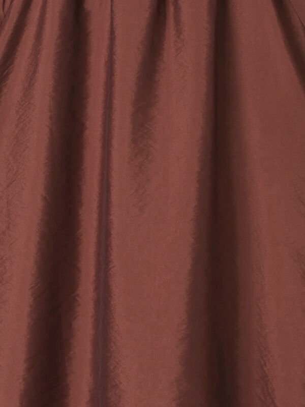 セール】 シャーリングネックブラウス（オフホワイト/ブラック