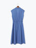 麻調カシュクールワンピース《2025summer catalog item》（チャコールグレー/ベージュ/ブルー）｜Te chichi TERRASSE（テチチ テラス）通販