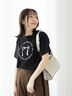 【接触冷感】リボンモチーフロゴTシャツ（オフホワイト/ブラック/ネイビー）｜Te chichi TERRASSE（テチチ テラス）通販