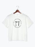 【接触冷感】リボンモチーフロゴTシャツ（オフホワイト）｜Te chichi TERRASSE（テチチ テラス）通販