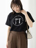 【接触冷感】リボンモチーフロゴTシャツ（オフホワイト/ブラック/ネイビー）｜Te chichi TERRASSE（テチチ テラス）通販