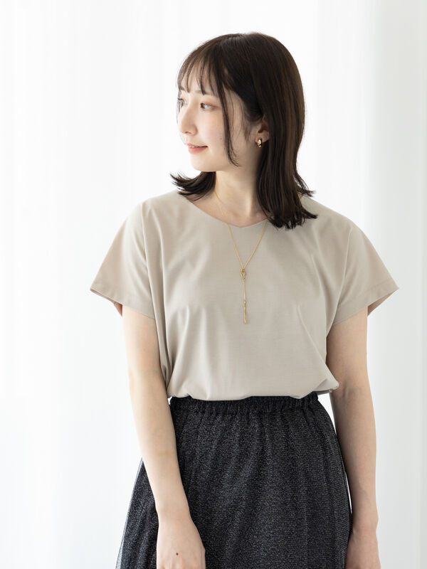 取寄) シーシー レディース ロング スリーブ ラグラン V-ネック トップ