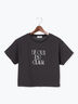 【接触冷感】箔プリントクロップドTシャツ（チャコールグレー）｜Te chichi TERRASSE（テチチ テラス）通販