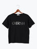 ラインストーン×刺繍Tシャツ（ブラック）｜Te chichi TERRASSE（テチチ テラス）通販