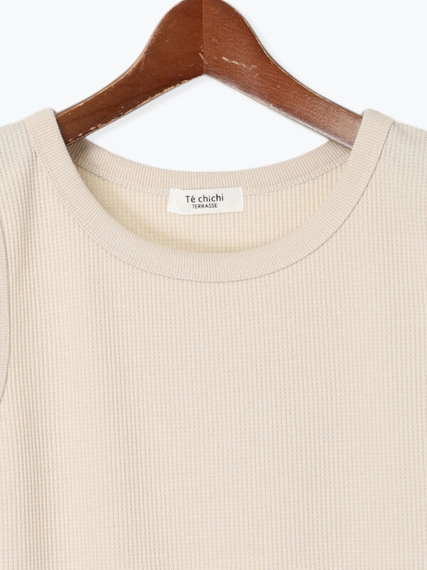 HERMES タンクトップ ベージュ ホワイト ホワイト（白）系 HERMES(エルメス) タンクトップ(レディース