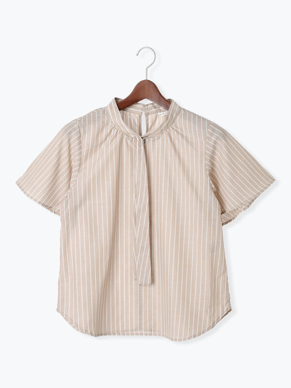 セール】 【ｲｰｼﾞｰｹｱ/接触冷感】無地/柄アソートパール釦ボウタイ