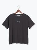 【接触冷感】ドローイングフラワーTシャツ（チャコールグレー）｜Te chichi TERRASSE（テチチ テラス）通販