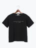 【接触冷感】筆記体ロゴプリントTシャツ（ブラック）｜Te chichi TERRASSE（テチチ テラス）通販