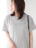 【接触冷感】筆記体ロゴプリントTシャツ（オフホワイト/グレー/ブラック）｜Te chichi TERRASSE（テチチ テラス）通販