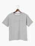 【接触冷感】筆記体ロゴプリントTシャツ（オフホワイト/グレー/ブラック）｜Te chichi TERRASSE（テチチ テラス）通販