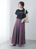 【接触冷感】パールロゴフレンチ袖Tシャツ（オフホワイト/ブラック/ネイビー）｜Te chichi TERRASSE（テチチ テラス）通販