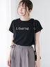 【接触冷感】パールロゴフレンチ袖Tシャツ（オフホワイト/ブラック/ネイビー）｜Te chichi TERRASSE（テチチ テラス）通販