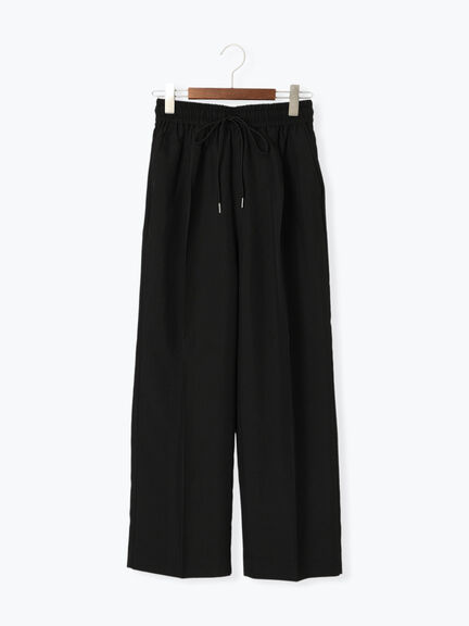 【セットアップ可】麻調イージーパンツ（チャコールグレー/ブラック/ベージュ）｜Te chichi TERRASSE（テチチ テラス）通販