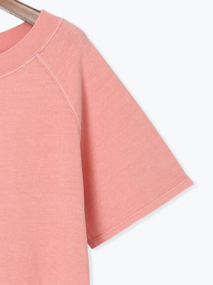 ピグメント加工ボートネックTシャツ（オフホワイト/チャコールグレー/ピンク）｜Te chichi TERRASSE（テチチ テラス）通販