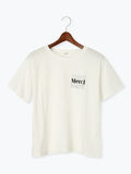 【接触冷感】ワンポイントロゴTシャツ（オフホワイト）｜Te chichi TERRASSE（テチチ テラス）通販