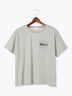 【接触冷感】ワンポイントロゴTシャツ（グレー）｜Te chichi TERRASSE（テチチ テラス）通販