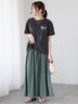 【接触冷感】ワンポイントロゴTシャツ（オフホワイト/グレー/チャコールグレー）｜Te chichi TERRASSE（テチチ テラス）通販