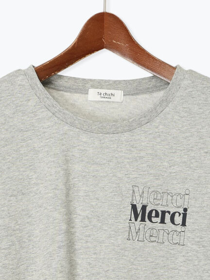 【接触冷感】ワンポイントロゴTシャツ（オフホワイト/グレー/チャコールグレー）｜Te chichi TERRASSE（テチチ テラス）通販