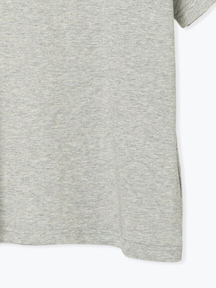 【接触冷感】ワンポイントロゴTシャツ（オフホワイト/グレー/チャコールグレー）｜Te chichi TERRASSE（テチチ テラス）通販
