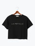 【接触冷感】ラインストーンクロップドTシャツ（ブラック）｜Te chichi TERRASSE（テチチ テラス）通販
