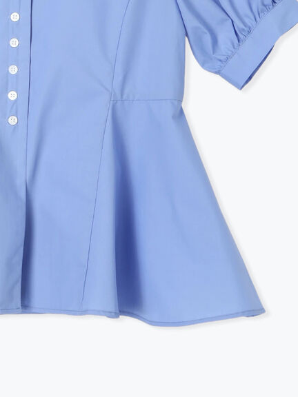 Vネックペプラムブラウス（オフホワイト/ブラック/ブルー）｜Te chichi TERRASSE（テチチ テラス）通販