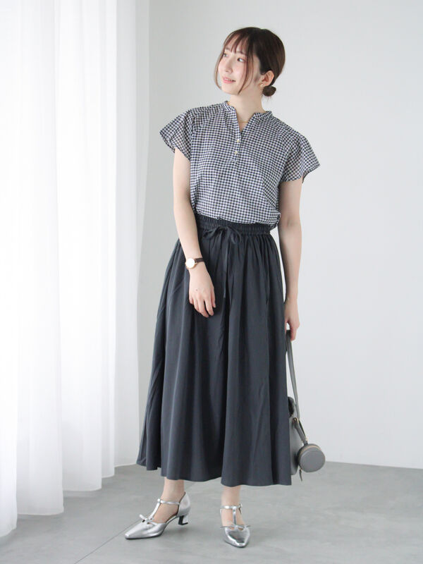 hazama 無知へと達するレーススカート ターコイズ チチカカ ロングスカート ボトムス レディース 春 夏 ロング丈