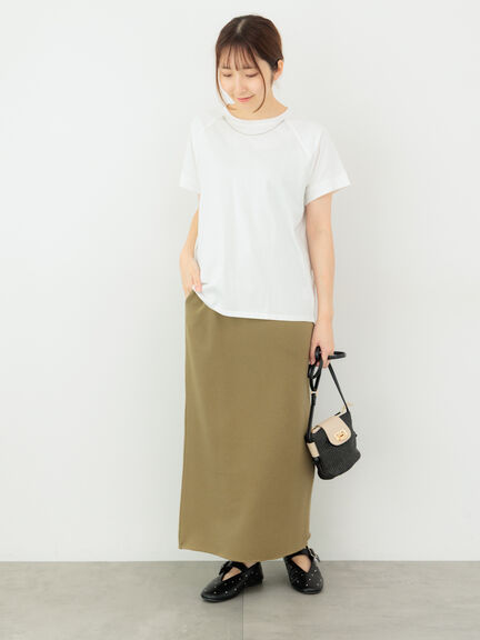 ネックレス付きTシャツ（オフホワイト/グレー/チャコールグレー）｜Te chichi TERRASSE（テチチ テラス）通販