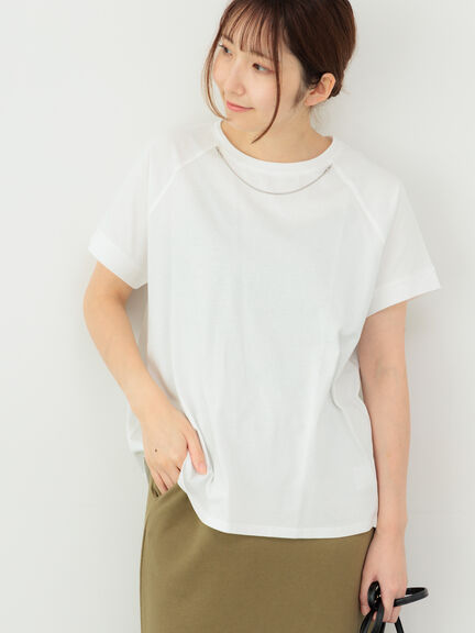 ネックレス付きTシャツ（オフホワイト/グレー/チャコールグレー）｜Te chichi TERRASSE（テチチ テラス）通販