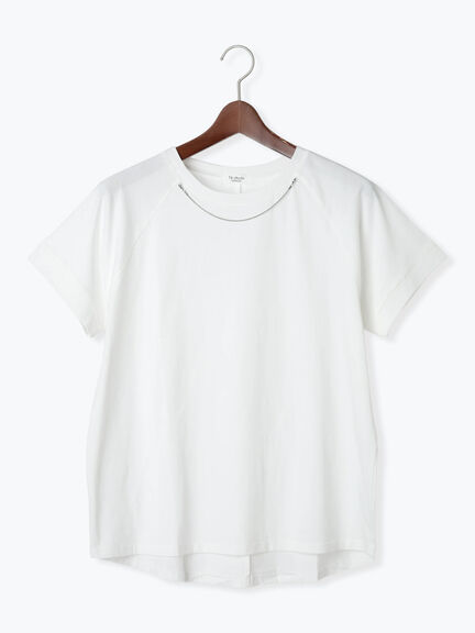 ネックレス付きTシャツ（オフホワイト/グレー/チャコールグレー）｜Te chichi TERRASSE（テチチ テラス）通販