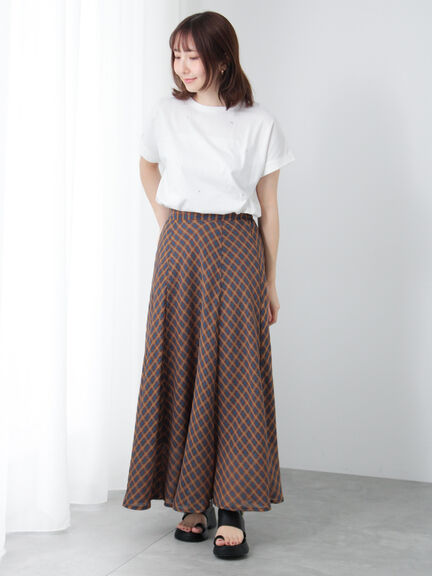 ハートモチーフホットフィットTシャツ（オフホワイト/ブラック/ブラウン）｜Te chichi TERRASSE（テチチ テラス）通販