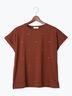 ハートモチーフホットフィットTシャツ（オフホワイト/ブラック/ブラウン）｜Te chichi TERRASSE（テチチ テラス）通販
