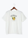 フルーツモチーフ柄Tシャツ（オフホワイト）｜Te chichi TERRASSE（テチチ テラス）通販