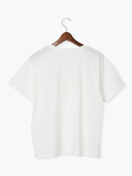 フルーツモチーフ柄Tシャツ（オフホワイト/チャコールグレー/ブラック）｜Te chichi TERRASSE（テチチ テラス）通販