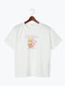 フラワーモチーフプリントTシャツ（オフホワイト/チャコールグレー/ブラック）｜Te chichi TERRASSE（テチチ テラス）通販