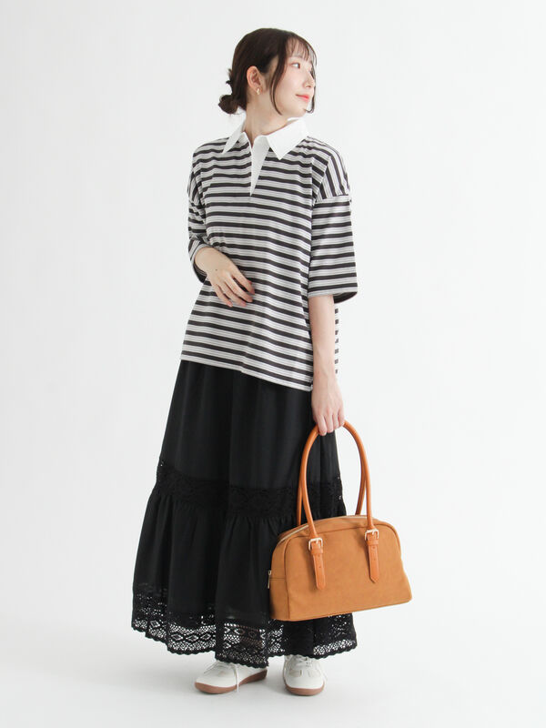 ちきちき　オーダーページ セール】 マルチボーダーラガーシャツ《2025autumn catalog item