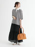 マルチボーダーラガーシャツ《2025autumn catalog item》（チャコールグレー/モカ/ネイビー）｜Te chichi TERRASSE（テチチ テラス）通販