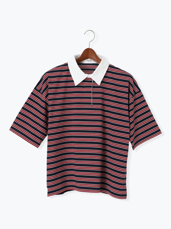 新品未使用品　coach ラガーシャツ　XS ラガーシャツ 半袖 レディース[品番：OCGW0002585]｜ONE 4 PREMIUM