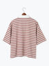 マルチボーダーラガーシャツ《2025autumn catalog item》（チャコールグレー/モカ/ネイビー）｜Te chichi TERRASSE（テチチ テラス）通販