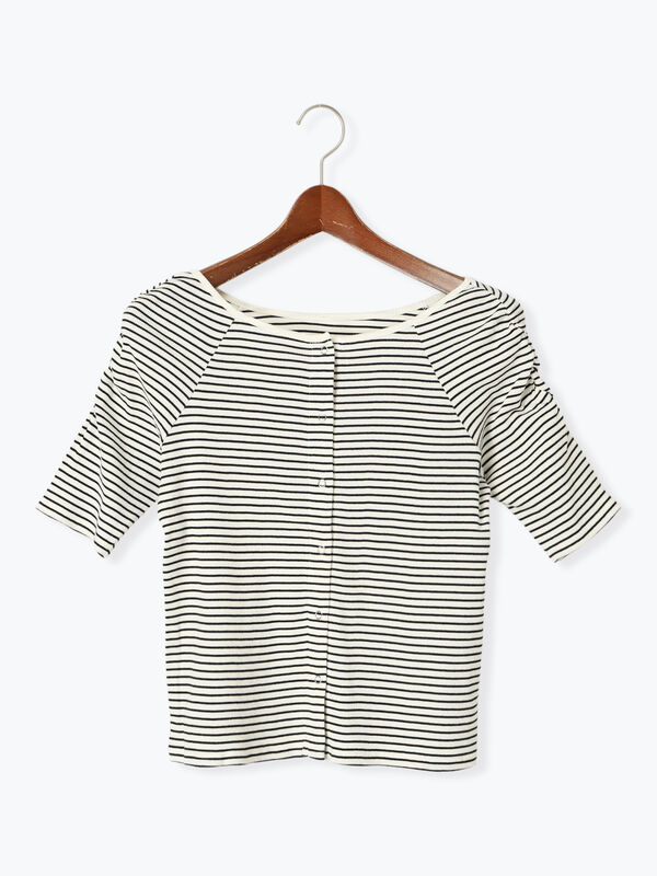 トップス tokiwa SLY | OFFSHOULDER FRONT ZIP トップス (Tシャツ・カットソー