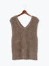 ラメシャギーニットベスト(ベージュ)|Te chichi TERRASSE(テチチ テラス)通販