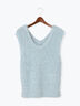 ラメシャギーニットベスト(ブルー)|Te chichi TERRASSE(テチチ テラス)通販
