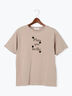 フラワーモチーフプリントTシャツ（オフホワイト/ブラック/モカ）｜Te chichi TERRASSE（テチチ テラス）通販
