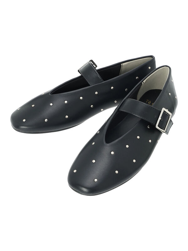 スタッズバレエシューズ《2025autumn catalog item》（オフホワイト