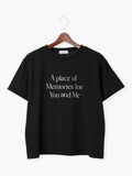 【接触冷感】ロゴプリントTシャツ（ブラック）｜Te chichi TERRASSE（テチチ テラス）通販