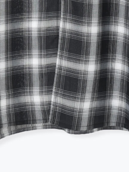 オンブレーチェックフリルブラウス《2025autumn catalog item》（オフホワイト/ブラック/ブラウン）｜Te chichi TERRASSE（テチチ テラス）通販