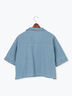 デニムレースアップシャツ《2025autumn catalog item》（ブルー/ネイビー）｜Te chichi TERRASSE（テチチ テラス）通販